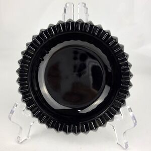 Tiara‎ Exclusive Cameo Black Diamond Point Ashtray Trinket Dish Gothic MCM